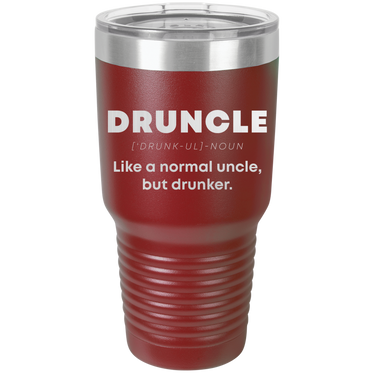 Druncle Design Coffee Tumbler